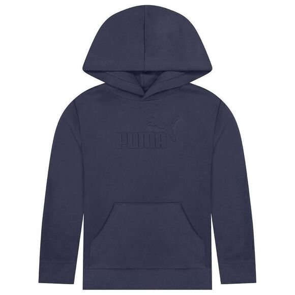 NEW! PUMA Youth Fleece Hoodie with Raised embossed logo and Kangaroo Pockets - Picture 5 of 16